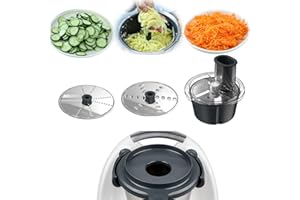 GENÉRICO Machines de découpe de légumes et de fromages multifonctions pour mélange chaud, Thermomix accessoires de mélange chaud tm6 et tm5 accessoires pour broyeur de fromage