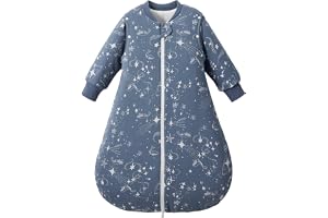 Duomiaomiao Baby Sovsäck, 0,5 Tog Tecknad På Sommaren, Lätt Bomulls-Flicksovsäck, Lämplig För Barn I Åldern Från 6 Månader Ti