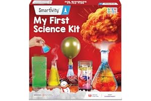 Smartivity My First Science Experiment Kit for Kids 6-8-10-12-14 Years I 50+ Amazing Science Experiments | Birthday Gift for
