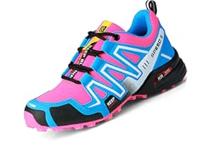 SHHYY Women Golf Shoes, Waterproof Lightweights Girls Golf Shoes Anti-skid Breathable Female Golf Shoes for Outdoor and Indoor Golf Training Court,Blue,41