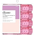 Diane Snap-On Magnetic Rollers Pack of 8 Hair Curlers for Women and Girls, Small, Diameter, Pink, D4719, 8 Count (Pack of 1)