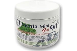 OFFICINALIS FOR HORSES Officinalis Artiglio del Diavolo con Arnica Montana Salvia e Timo Gel 90% Estratto di Menta per Cavalli Ice Ghiaccio - 500ml