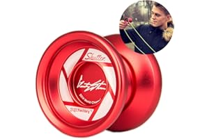 YOYO FACTORY SHUTTER Aluminium Yo-Yo - Red, World Yoyo Champion Pro Model