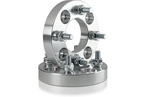 Customadeonly 4x114.3 to 4x100 Conversion Wheel Spacers Adapters 12x1.5 Studs 25mm 1 Inch Thick