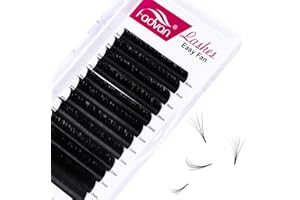 ‎FADVAN Selbstfächernde Volumen Easy Fan Lashes Wimpernverlängerung C Curl 0.05mm 8-14mm 12Row Leicht Fächernde für Volumentechnik Extensions (MIX 8-14mm, 0.05-C)