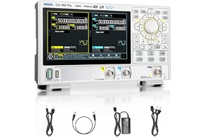 RIGOL DG852 Pro Funktions/Arbiträr Vågformsgenerator, Bärbar, 50 MHz, 625 Msa/s, 16 bitar, 2 Utgångskanaler, Stöd För Powerbank-strömförsörjning