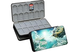 BAYINBROOK Switch Card Holder, Funda Juegos para Switch, Caja Tarjetas de Juego, con 48 Ranuras para Almacenamiento de Tarjetas de Juego y 48 Ranuras para Tarjetas SD, Silicona Blanda de Carcasa Dura (SC4803)