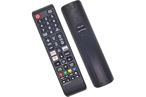 Riry Telecomando sostitutivo BN59-01315B per Smart TV Samsung con pulsante Netflix/Prime Video/Rakuten - Compatibile con Smart TV LED QLED SUHD UHD HDR originale Samsung