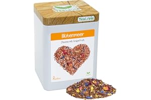 ‎TEALAVIE TeaLaVie - Rooibos Tee lose - Zitrone mit Grapefruit (100g) Blütenmeer - Südafrika