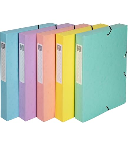 Boite Oxford Touareg 24x32 Dos 40mm - Assorti | Manutan Collectivités