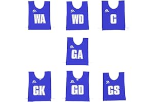 Optimum Netzball-Trainingslätzchen, ideal für Netball, Fußball, Rugby, Erwachsene/Junior, 7 Stück