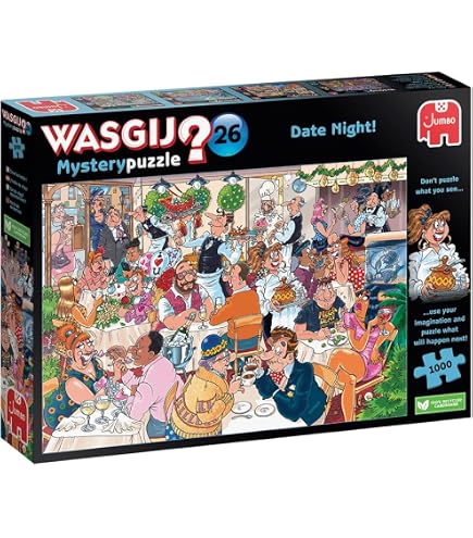 Wasgij Retro Mystery 8 – L’Obstacle Final – Puzzle 1000 Pièces – Humour Et Immersion – À Partir De 12 Ans
