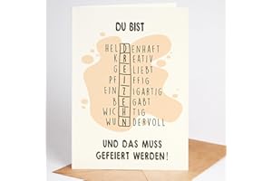 Lovely Cards - Rätselkarte - 13. Geburtstag Mädchen Jungen - Geschenke Teenager - Geschenke Mädchen 13 jahre - Birthday Card A6 (13 Jahre)