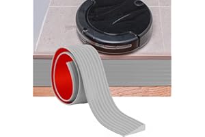 JAHOMFAI Türschwellenrampen gummirampe 1.5cm Höhe Selbstklebende übergangsprofile Schwellenrampen für Türöffnungen, Kinderwagen, Roller, Rollstühle