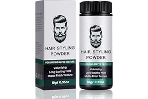 CEBOIC Hair Styling Texturizing Powder, Hair Texture Powder for Men and Women, Hair Styling Powder, Hair Volume Powder, Natural Matte Finish, Long-lasting Hold, No Grease, Hair Powder for All Hair Types, 10g