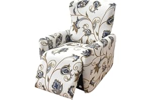 WWQQKJ 4-Pezzi Copripoltrona Relax Reclinabile Universale, Moderna Fodere Copripoltrona Reclinabile 1 Posto Elasticizzato Lavabile Rimovibile,Copertura per Poltrona Reclinabile(Color 03)