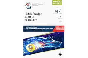 Bitdefender - 1 Device,1 Year - Mobile Security | Android | Latest Version | Email Delivery in 2 Hours- No CD |