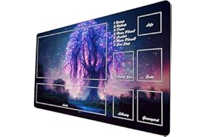 DYETEE board game starlight TCG Playmat -Starry Sky MTG Playmat - Also Great as a Mouse Pad 409 With Zones New