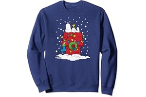 Peanuts Snoopy Christmas Lights Sweatshirt