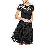 ZANZEA Women's Sexy Lace Dress Long Sleeve High Waist Princess Mini Dresses Casual Party Ball Gown Cocktail