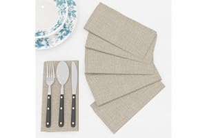 Leonardo home - tovaglioli cotone -12 pezzi 40 x 40 cm- 100% Made in Italy - ideale per casa, alberghi, feste.