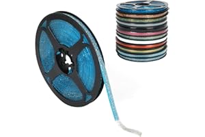 WMLBK Elastyczne listwy dekoracyjne, samoprzylepne, do sufitu, ściany, płytek ceramicznych, 6 m x 7,5 mm, samoprzylepne, boczne krawędzie do kuchenki, umywalki, krawędzi płytek, kolor srebrny