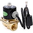 Heschen Brass Electric Solenoid Valve, 2W-200-20J, PT3/4'' Port, AC220V, Direct action Water Air Gas, Normally Closed, Replacement Valve