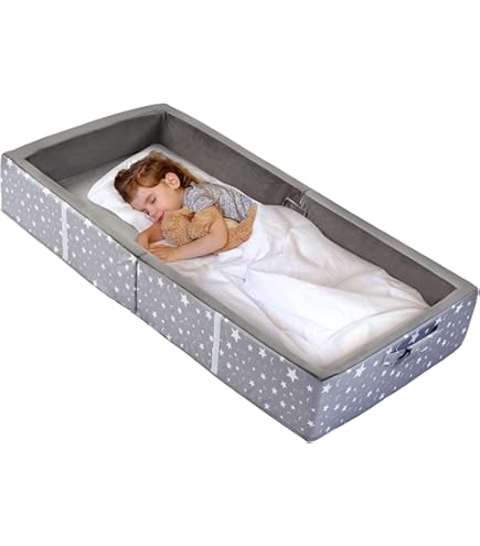 Portable Baby Bed For Boys Girls Travel Bed Foldable Infant Cotton Crib