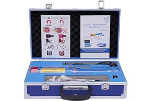 BURUIYOTEN InduktionsheizgeräT Magnetic Induktionsheizer Induction Heater Led Licht Elektromagnetische InduktionsheizgeräTe Magnetischer WäRmer Mit 8Heizspulen Magnetische Induktionsheizung Induktion