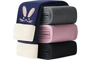 Adorel Legging Polaire Chaud Pantalon Hiver Coton Fille