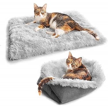 Papettly 2 Pack Self Heating Cat Bed 24 x 18 Inch