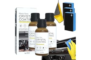 ‎JOHNBOLIN JOHNBOLIN 2024 New Kunststoffteile Kristalline Beschichtung,Car Plastics Restorer,Auto-Kunststoff-Restaurator, Auto-Plastikteile-Renovierungsmittel (1 PCS)