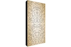 Addictive Sound Diffusor Pannelli Fonoassorbenti Insonorizzazione Stanza 120x60x10cm - Pannello Fonoassorbente Pannelli Isolamento Acustico Naturale