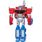 Transformers oyuncak EarthSpark Spin Değiştirici Optimus Prime aksiyon fig&uuml;r&uuml; (20 cm) Robby Malto fig&uuml;r&uuml; (5 cm), 6'dan