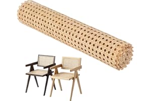 kasmole Cannage, Cannage Rouleau pour Meuble, Cannage Rouleau, Matériel Cannage Réglable pour Chaise, Plafond, Armoire, Meubles, Projets Cannage Bricolage, Fournitures Cannage