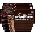 Schmitten Luxury Dark Chocolate Box, Flavor- Cocoa Nibs Combo - 6 x 70 grams Bars (420 grams) | Premium Gift Pack for Family and Special Occasions | Made with Rich Cocoa Butter
