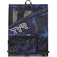 TYR Elite Team Mesh 40L Backpack (Blue/Teal)