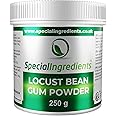 Special Ingredients Locust Bean Gum Powder 250g Premium Quality - Suitable for Vegans, Non-GMO, Gluten Free – Recyclable Container