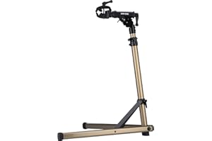 3min19sec Pied d'atelier pour vélo jusqu'à 25 kg, réglable en Hauteur, Pliable et Rotatif à 360°, pour VTT, vélo de Route, VAE | Support de Montage/de réparation Mobile