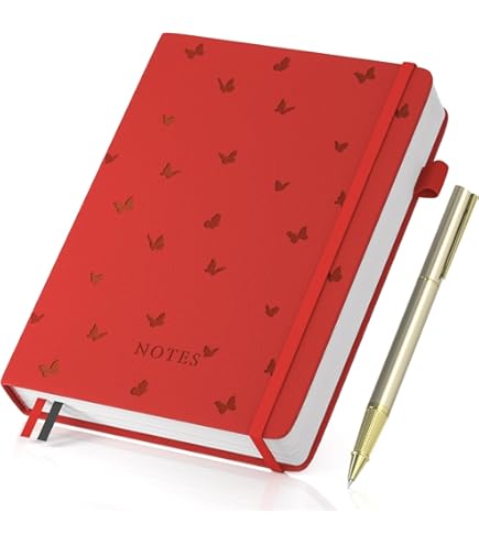 Notitieboekje A5, hardcover gestippeld dagboek met 360 Notitieboekje A5, hardcover gestippeld dagboek met 360