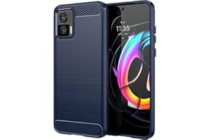 LIUZIHAN Etui na Motorola Edge 30 Neo. Miękki silikonowy rękaw, odporny na wstrząsy i trwały, pokrowiec do Motorola Edge 30 Neo. (niebieski)