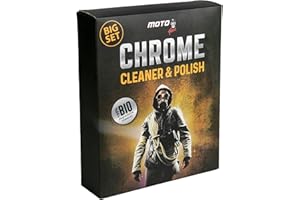 Q honey Moto Fam Foamy Lana d'Acciaio Spugna rimozione della ruggine per Chrome Moto Moto e Parti (Grande (200g))