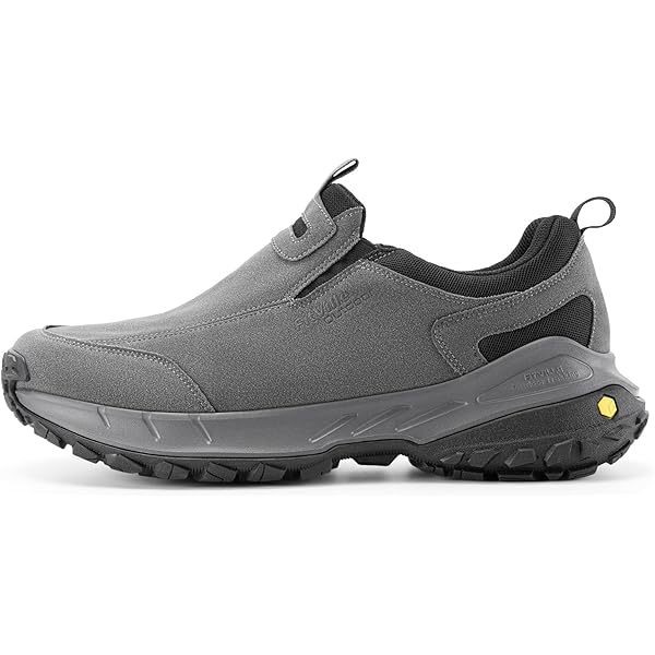 ACosySch Orthopedische schoenen voor heren, extra brede schoenen, slip-on wandelschoenen met voetboogsteun, lichte outdoorschoenen, lichte werkschoenen, blauw, 40 EU