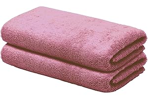 ‎LOOKS BY WOLFGANG JOOP LOOKS BY WOLFGANG JOOP 2X Gästehandtuch 30x50 cm – 100% Baumwolle Doppelpack Luxus Gästehandtücher mit Aufhänger & Logostick, 2er Set Gästetuch Altrosa