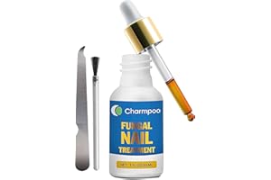 CHARMPOO Fungal Nail Treatment, Natural Antifungal Nail Treatment, Potent Fungi Toe Nail Fungal Treatment , 1Fl Oz/ 30ml