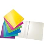 Chemise à Lamelles Herlitz 975466 - Protège-cahier Scolaire En Polypropylène Orange Avec étiquette Nom