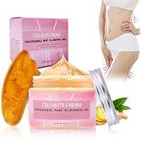 Anti-Cellulite Creme Zur Straffung – Für Bauch, Beine, Arme – Mit Avocadobutter & Rosenöl, 40 G – Fördert Fettverbrennung & Durchblutung