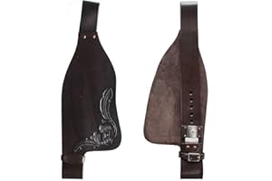 CHALLENGER Horse Western Adult Tooled Leather Replacement Saddle Fenders 5229