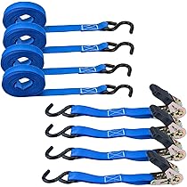 4 Cinghie A Cricchetto Da 800kg - Set Professionale Per Fissaggio Carichi 5 Metri | Gancio Di Sicurezza - Foto 14