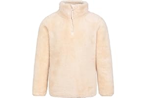 Mountain Warehouse Teddy Kids Unisex Half-Zip Fleece - Lightweight, Breathable, Warm & Cosy, Boys & Girls, Sweatshirt - Best for Camping, Outdoors, Travelling